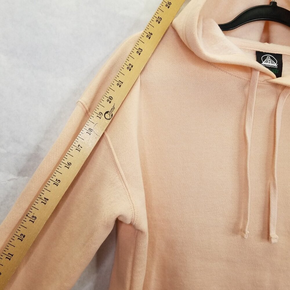 San Franpsycho Yin-Yang Crop Hoodie Women's S Sweatshirt Sporty Surfer Indie Y2K - Picture 15 of 16